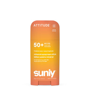 【健康生活精選】ATTITUDE 礦物 Sunscreen Stick｜SPF 50 | 海外代購-防曬及曬後護理-FIT MART 香港智能健康及運動生活用品專門店：筋膜槍、瑜伽輔助工具、智能健身設備