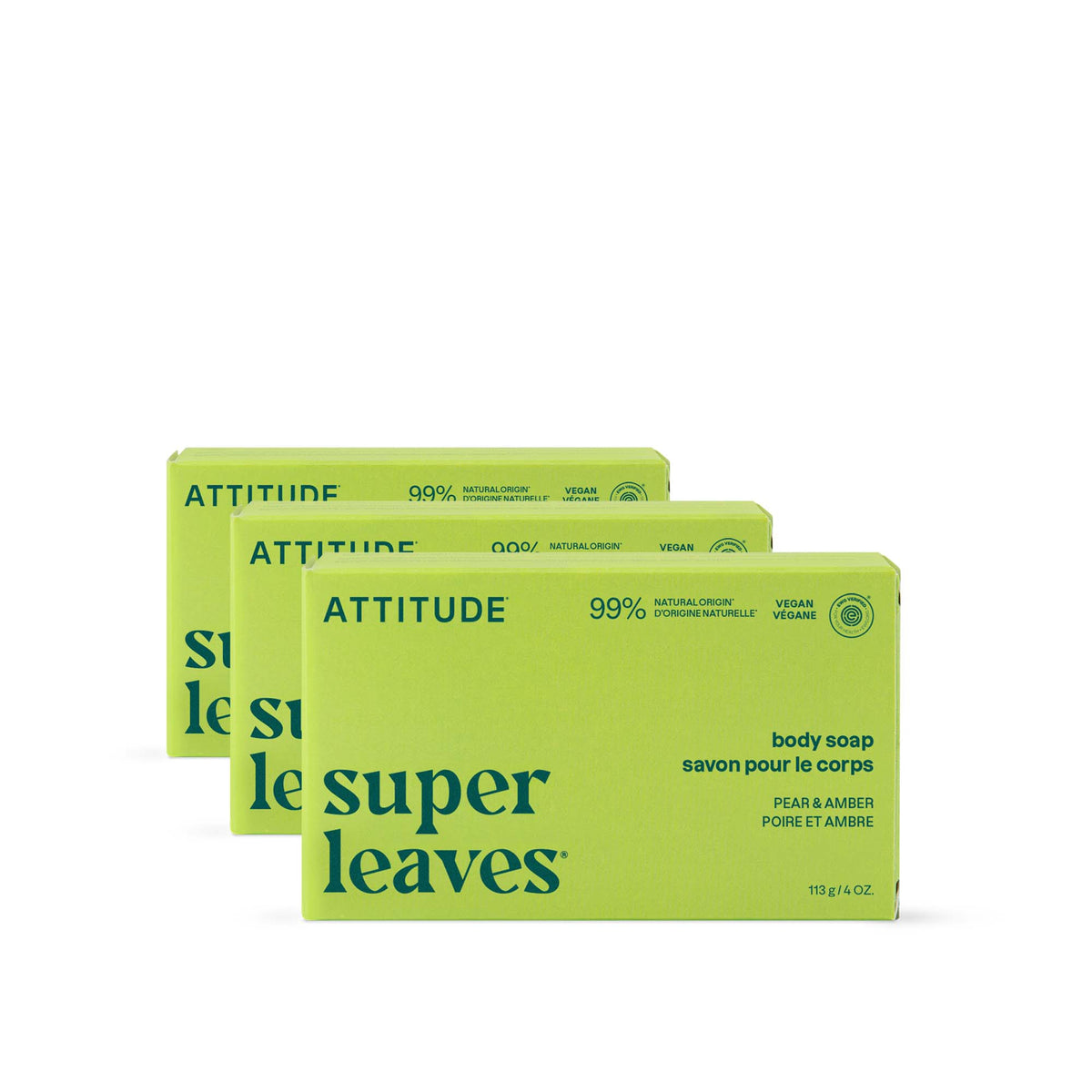【健康生活精選】ATTITUDE 潔膚皂 3｜Pack｜Bar | 海外代購-沐浴用品-FIT MART 香港智能健康及運動生活用品專門店：筋膜槍、瑜伽輔助工具、智能健身設備