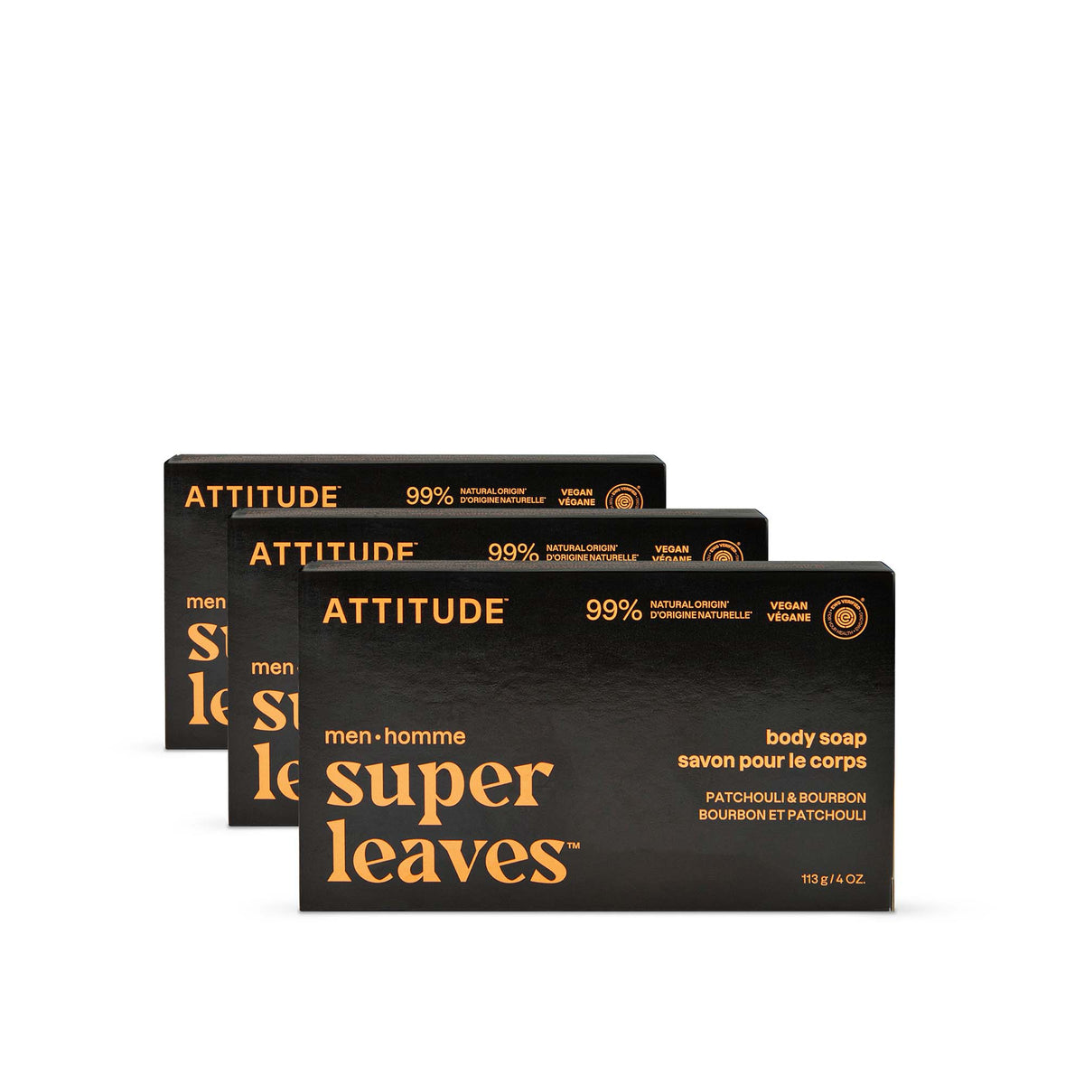 【健康生活精選】ATTITUDE Men 潔膚皂 3｜Pack｜Bar | 海外代購-身體護理-FIT MART 香港智能健康及運動生活用品專門店：筋膜槍、瑜伽輔助工具、智能健身設備