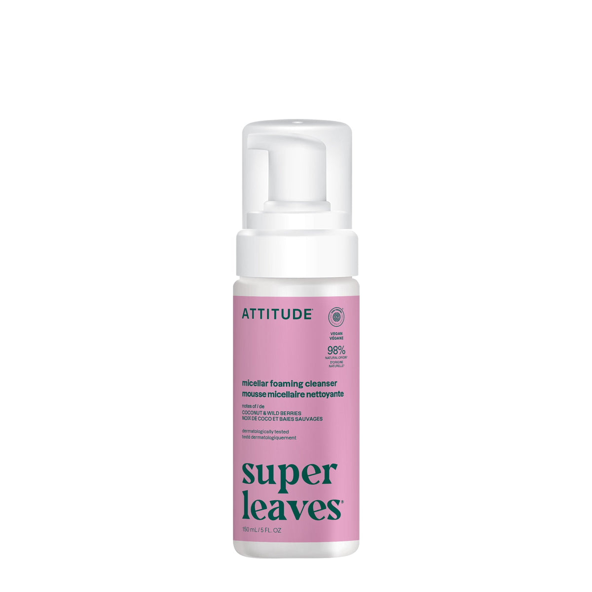 【健康生活精選】ATTITUDE Foaming Micellar Cleanser｜面部護理 | 海外代購-面部護理-FIT MART 香港智能健康及運動生活用品專門店：筋膜槍、瑜伽輔助工具、智能健身設備