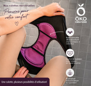 Öko Créations Kit Öko｜Flow | Taille Basse | Découverte 可重用生活用品｜日常生活及個人護理 | 海外代購-可重用個人及生活用品-FIT MART 香港智能健康及運動生活用品專門店：筋膜槍、瑜伽輔助工具、智能健身設備