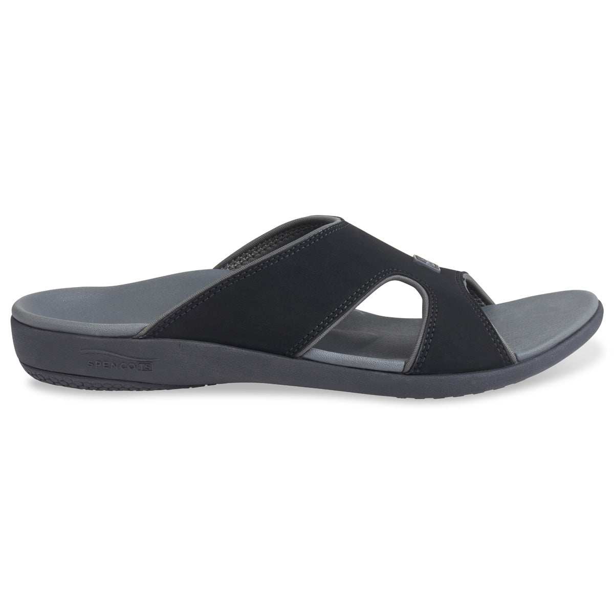 【運動及日常支撐】Spenco 男裝 Kholo Plus - Carbon/Pewter 舒適涼鞋 | 海外代購-舒適鞋履-FIT MART 香港智能健康及運動生活用品專門店：筋膜槍、瑜伽輔助工具、智能健身設備