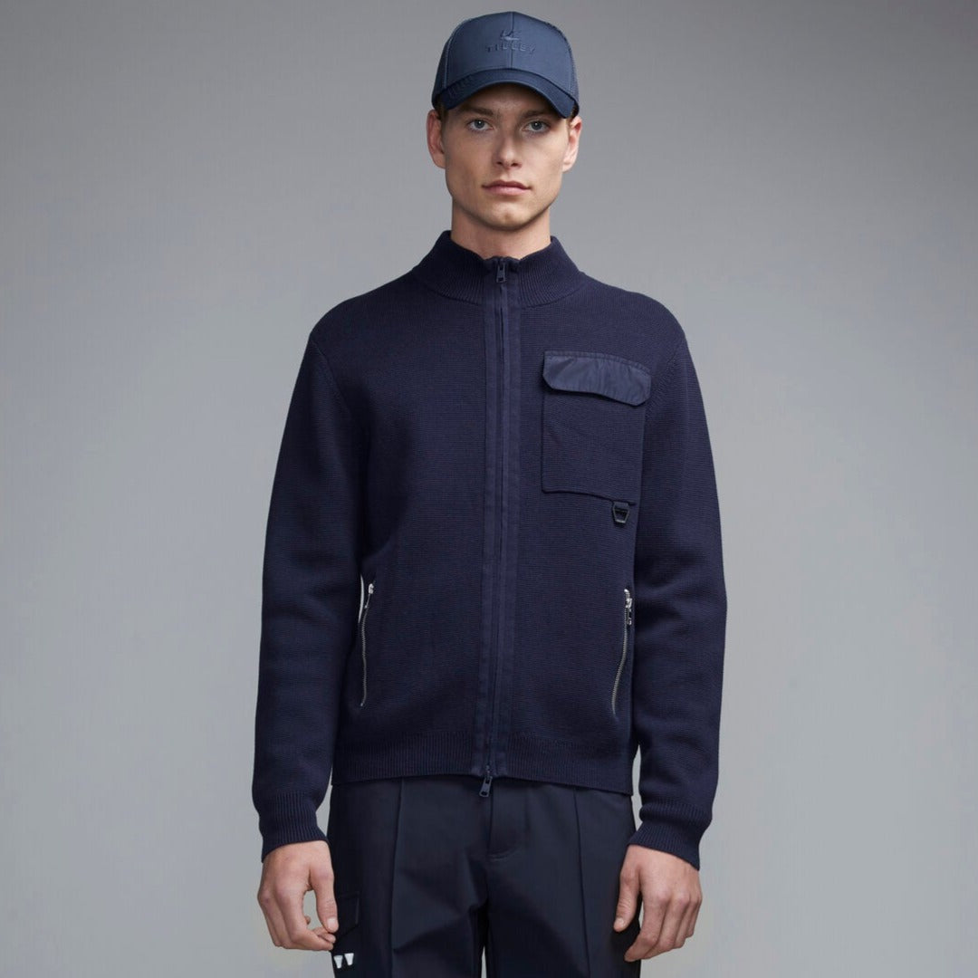Tilley 全拉鏈 棉質 Cardigan｜戶外運動及日常生活 | 海外代購-戶外服飾-FIT MART 香港智能健康及運動生活用品專門店：筋膜槍、瑜伽輔助工具、智能健身設備