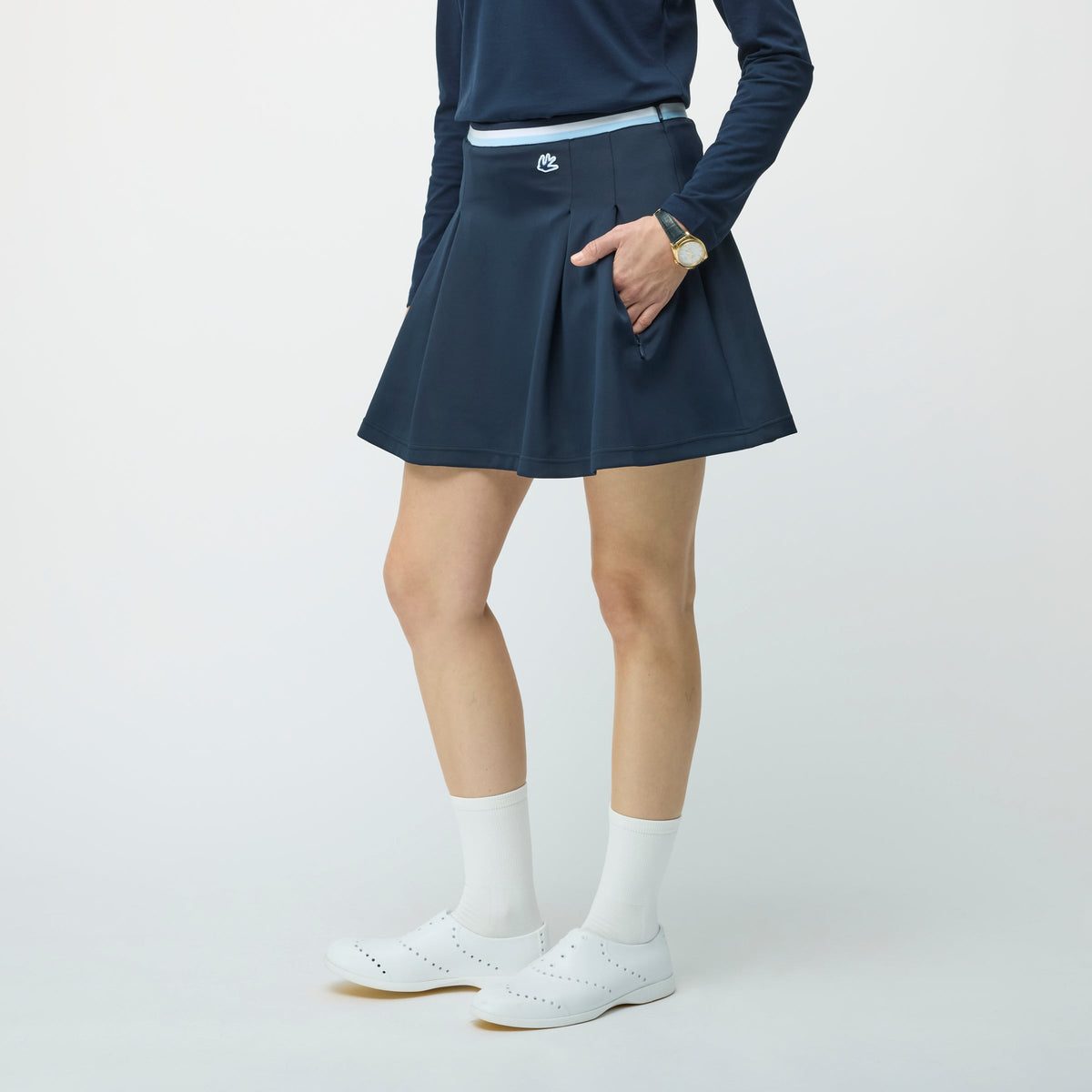 Tilley Striped Airloft Pleated 半截裙｜戶外運動及日常生活 | 海外代購-戶外服飾-FIT MART 香港智能健康及運動生活用品專門店：筋膜槍、瑜伽輔助工具、智能健身設備