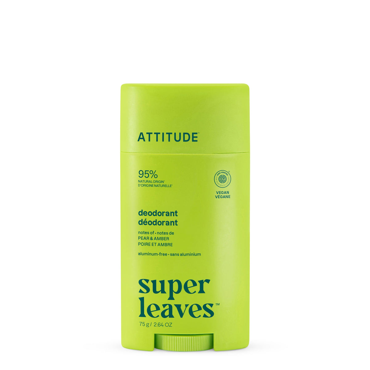 【健康生活精選】ATTITUDE 體香膏｜Aluminum｜Free | 海外代購-身體護理-FIT MART 香港智能健康及運動生活用品專門店：筋膜槍、瑜伽輔助工具、智能健身設備