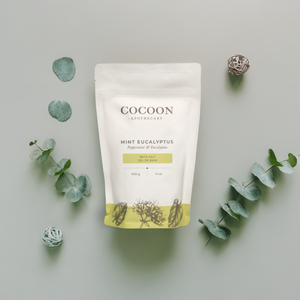 Cocoon Apothecary Mint Eucalyptus 浴鹽s｜日常生活及個人護理 | 海外代購-浴鹽-FIT MART 香港智能健康及運動生活用品專門店：筋膜槍、瑜伽輔助工具、智能健身設備