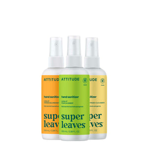 【健康生活精選】ATTITUDE 酒精搓手液 3｜Pack | 海外代購-洗手及潔膚用品-FIT MART 香港智能健康及運動生活用品專門店：筋膜槍、瑜伽輔助工具、智能健身設備