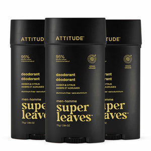 【健康生活精選】ATTITUDE Men 體香膏 3｜Pack | 海外代購-身體護理-FIT MART 香港智能健康及運動生活用品專門店：筋膜槍、瑜伽輔助工具、智能健身設備