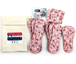 Öko Créations Kit Öko｜Pads | Trousse pour cycle complet 可重用生活用品｜日常生活及個人護理 | 海外代購-可重用個人及生活用品-FIT MART 香港智能健康及運動生活用品專門店：筋膜槍、瑜伽輔助工具、智能健身設備