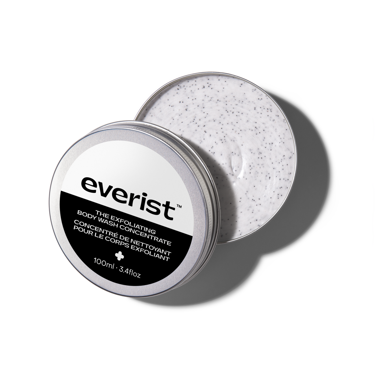 Cheekbone Beauty Everist Exfoliating Body Wash Concentrate Tin｜GWP 彩妝用品｜日常生活及個人護理 | 海外代購-彩妝用品-FIT MART 香港智能健康及運動生活用品專門店：筋膜槍、瑜伽輔助工具、智能健身設備