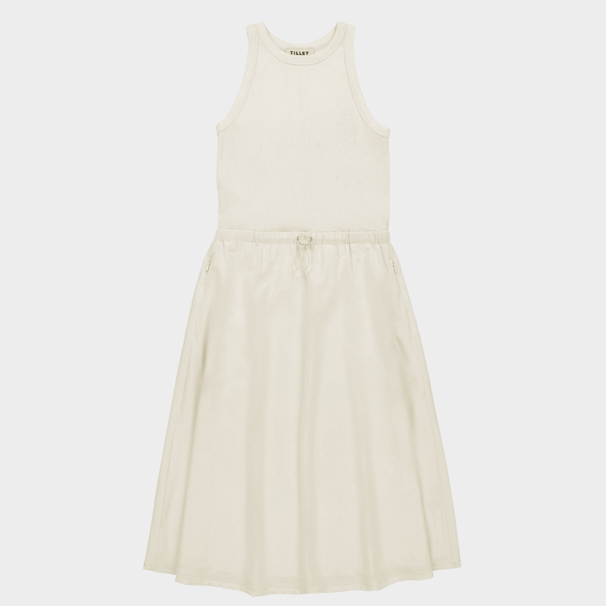 Tilley Rib Tech Slk Midi 連身裙｜戶外運動及日常生活 | 海外代購-旅行服飾-FIT MART 香港智能健康及運動生活用品專門店：筋膜槍、瑜伽輔助工具、智能健身設備