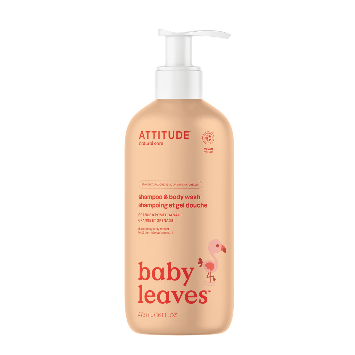 【健康生活精選】ATTITUDE 嬰兒二合一洗頭沐浴露 | 海外代購-母嬰護理-FIT MART 香港智能健康及運動生活用品專門店：筋膜槍、瑜伽輔助工具、智能健身設備
