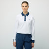 Tilley Preppy Pique 長袖 Stripe Placket Polo 恤｜戶外運動及日常生活-戶外服飾-FIT MART 香港智能健康及運動生活用品專門店：筋膜槍、瑜伽輔助工具、智能健身設備