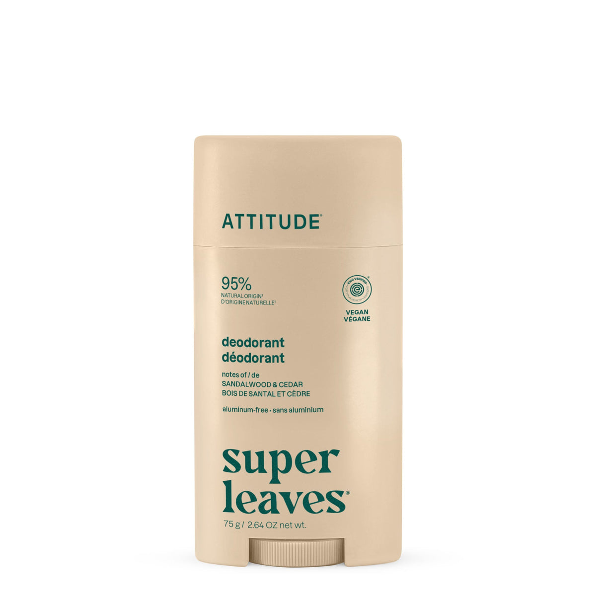 【健康生活精選】ATTITUDE 體香膏｜Aluminum｜Free | 海外代購-身體護理-FIT MART 香港智能健康及運動生活用品專門店：筋膜槍、瑜伽輔助工具、智能健身設備