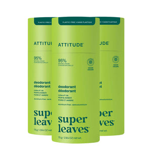 【健康生活精選】ATTITUDE 體香膏 3｜Pack | 海外代購-身體護理-FIT MART 香港智能健康及運動生活用品專門店：筋膜槍、瑜伽輔助工具、智能健身設備