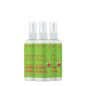 【健康生活精選】ATTITUDE Kids 酒精搓手液 3｜Pack | 海外代購-母嬰護理-FIT MART 香港智能健康及運動生活用品專門店：筋膜槍、瑜伽輔助工具、智能健身設備