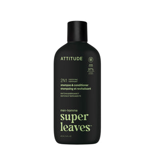 【健康生活精選】ATTITUDE 2｜in｜1 Men 洗頭水 & 護髮素 | 海外代購-頭髮護理-FIT MART 香港智能健康及運動生活用品專門店：筋膜槍、瑜伽輔助工具、智能健身設備