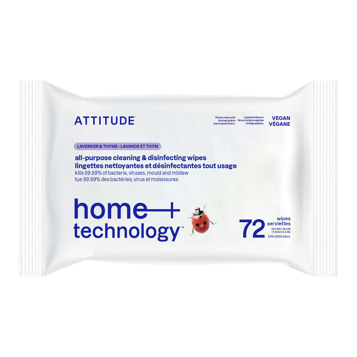 【健康生活精選】ATTITUDE All Purpose 清潔濕巾｜Disinfectant | 海外代購-家用清潔產品-FIT MART 香港智能健康及運動生活用品專門店：筋膜槍、瑜伽輔助工具、智能健身設備