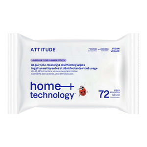 【健康生活精選】ATTITUDE All Purpose 清潔濕巾｜Disinfectant | 海外代購-家用清潔產品-FIT MART 香港智能健康及運動生活用品專門店：筋膜槍、瑜伽輔助工具、智能健身設備