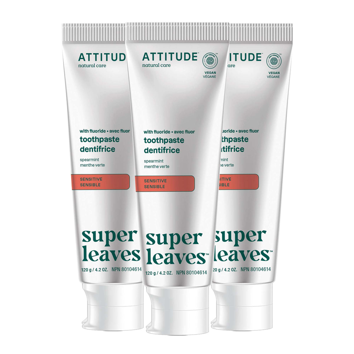 【健康生活精選】ATTITUDE Fluoride 牙膏 3｜Pack | 海外代購-口腔護理-FIT MART 香港智能健康及運動生活用品專門店：筋膜槍、瑜伽輔助工具、智能健身設備