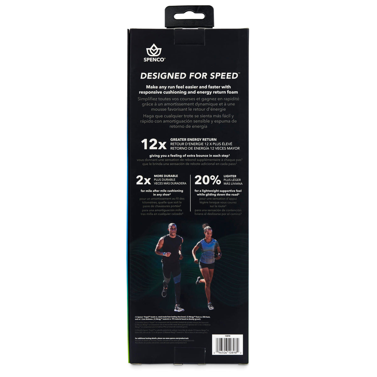 【運動及日常支撐】Spenco Propel Performance Insoles 鞋墊 | 海外代購-鞋墊-FIT MART 香港智能健康及運動生活用品專門店：筋膜槍、瑜伽輔助工具、智能健身設備