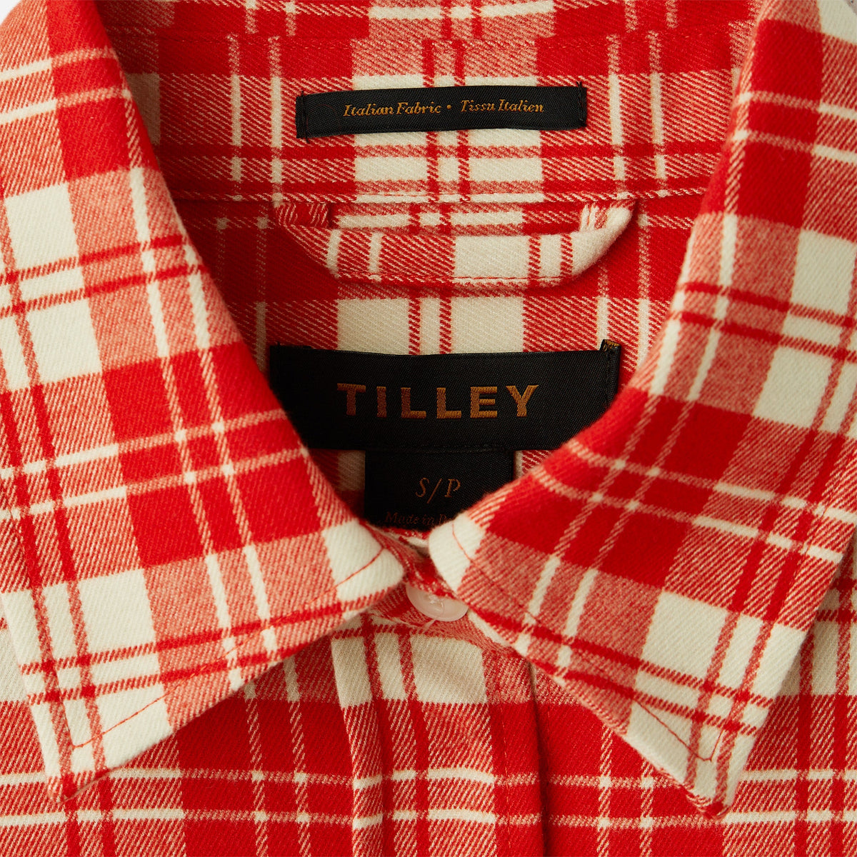 Tilley Plaid Flannel 恤衫｜戶外運動及日常生活 | 海外代購-戶外服飾-FIT MART 香港智能健康及運動生活用品專門店：筋膜槍、瑜伽輔助工具、智能健身設備