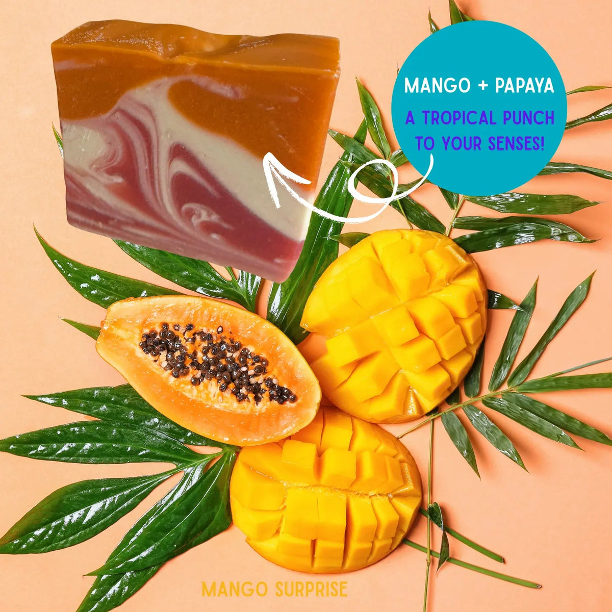 Fresh Suds Soapery 芒果 Surprise 手工皂｜戶外運動及日常生活 | 海外代購-手工皂-FIT MART 香港智能健康及運動生活用品專門店：筋膜槍、瑜伽輔助工具、智能健身設備