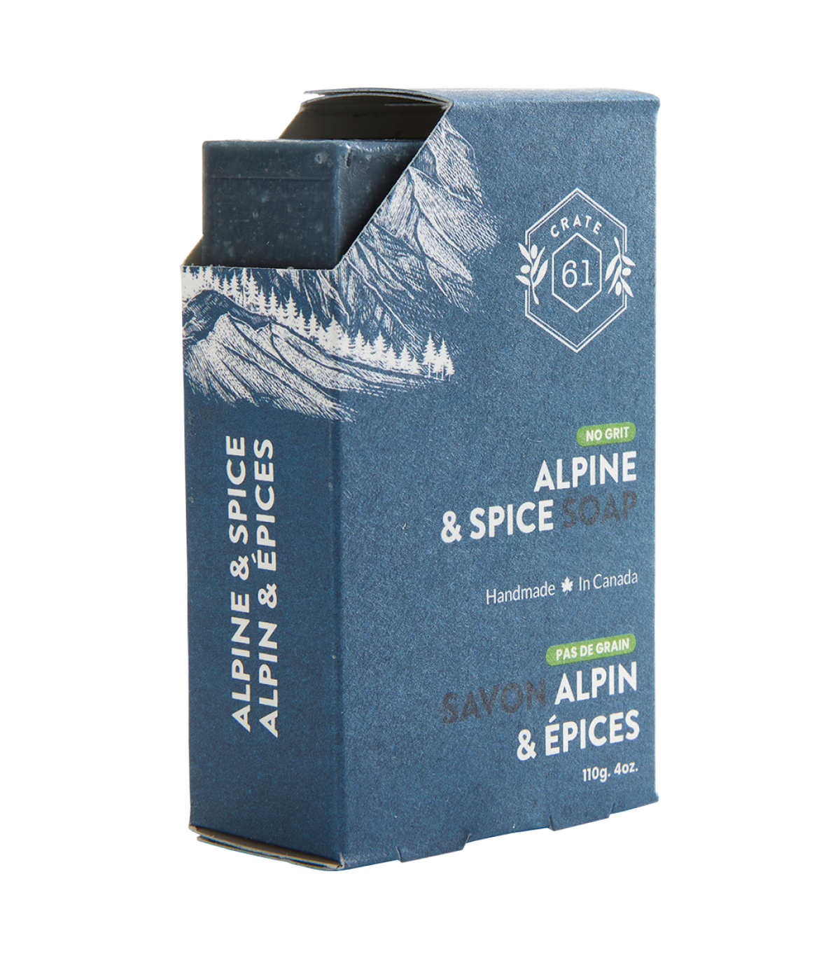Crate 61 Organics Alpine & Spice 手工皂｜日常生活及個人護理 | 海外代購-手工皂-FIT MART 香港智能健康及運動生活用品專門店：筋膜槍、瑜伽輔助工具、智能健身設備