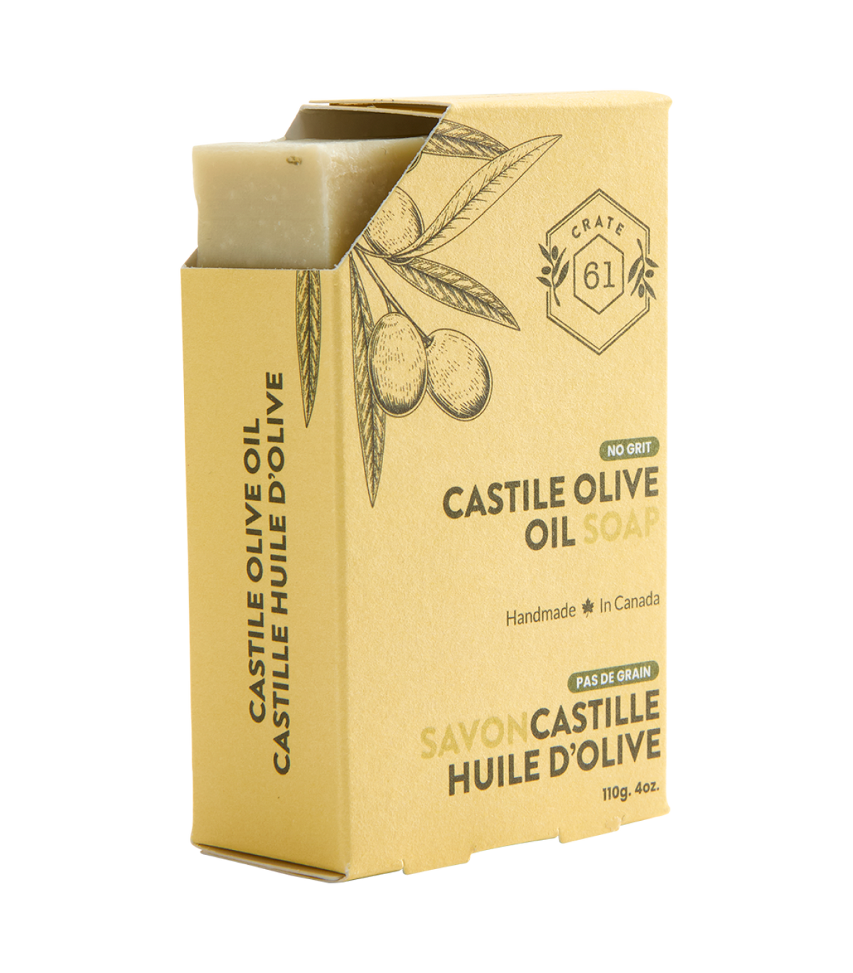 Crate 61 Organics Castile Olive Oil 手工皂｜日常生活及個人護理 | 海外代購-手工皂-FIT MART 香港智能健康及運動生活用品專門店：筋膜槍、瑜伽輔助工具、智能健身設備
