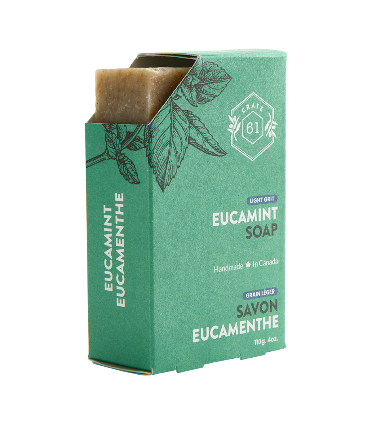Crate 61 Organics Eucamint 手工皂｜日常生活及個人護理 | 海外代購-手工皂-FIT MART 香港智能健康及運動生活用品專門店：筋膜槍、瑜伽輔助工具、智能健身設備