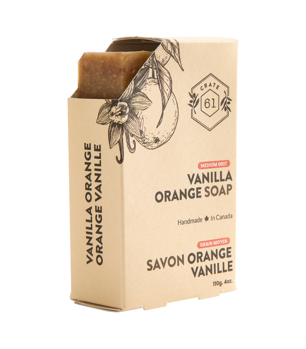 Crate 61 Organics Vanilla Orange 手工皂｜日常生活及個人護理 | 海外代購-手工皂-FIT MART 香港智能健康及運動生活用品專門店：筋膜槍、瑜伽輔助工具、智能健身設備