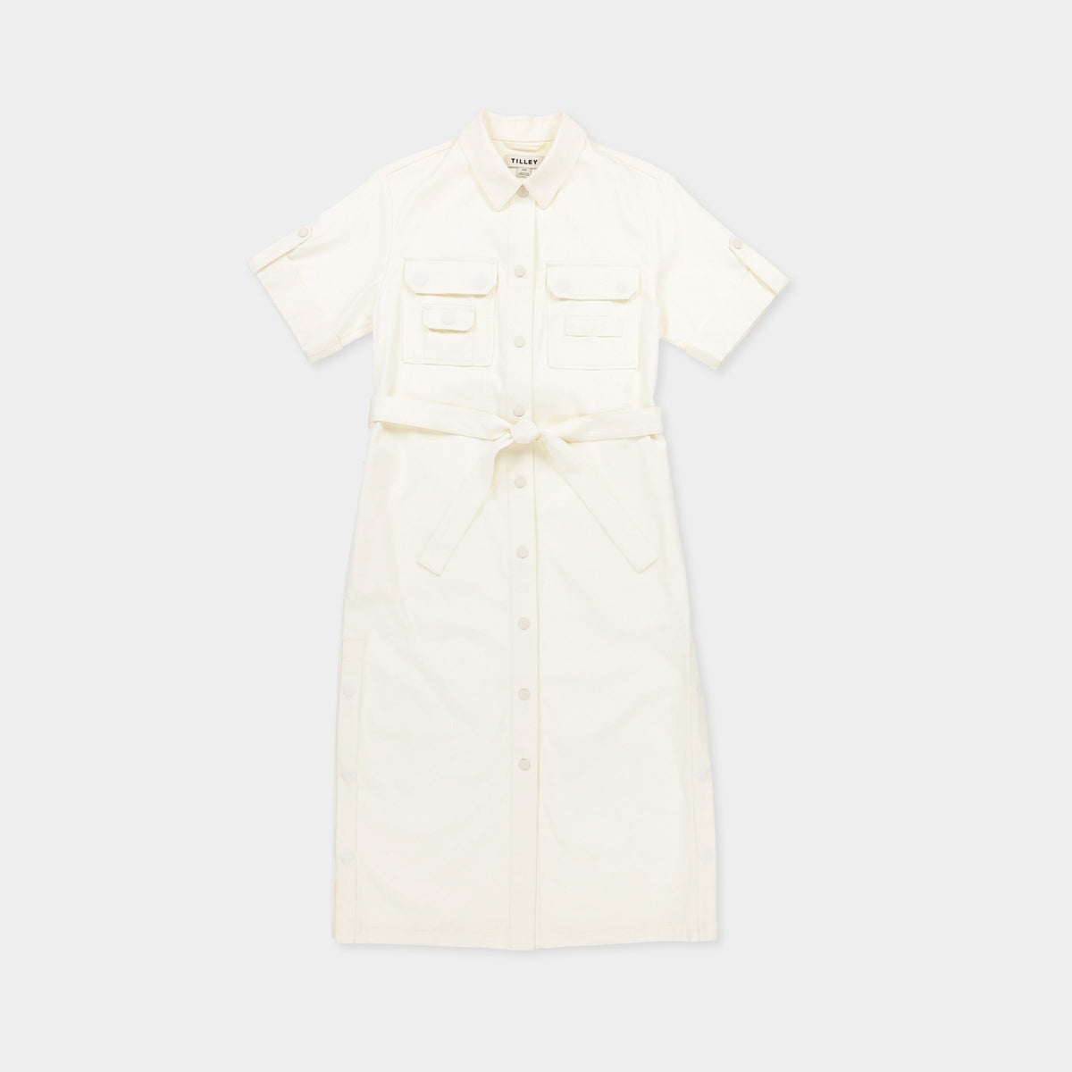 Tilley Tencel 棉質 Safari Midi 連身裙｜戶外運動及日常生活 | 海外代購-旅行服飾-FIT MART 香港智能健康及運動生活用品專門店：筋膜槍、瑜伽輔助工具、智能健身設備