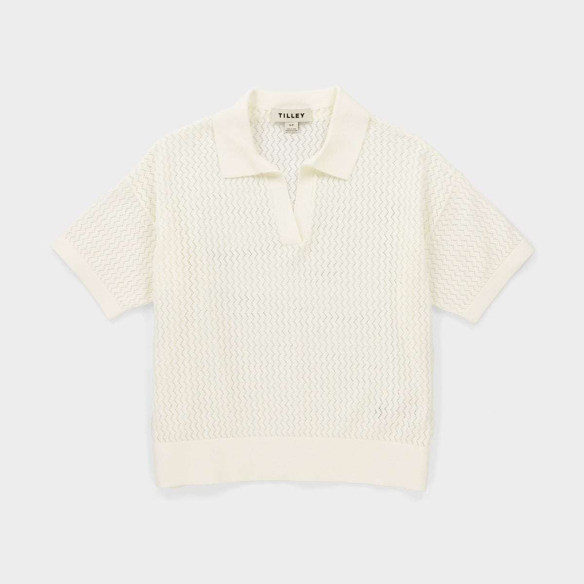 Tilley Open Knit 短袖 Polo 恤｜戶外運動及日常生活 | 海外代購-戶外服飾-FIT MART 香港智能健康及運動生活用品專門店：筋膜槍、瑜伽輔助工具、智能健身設備