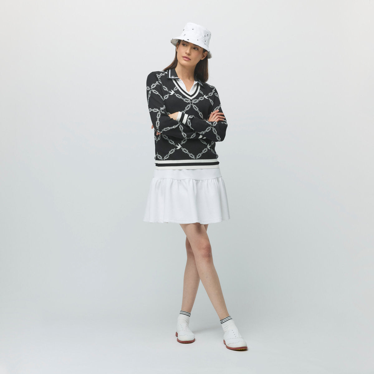 Tilley Birdie Links V 領 Jacquard 毛衣｜戶外運動及日常生活 | 海外代購-戶外服飾-FIT MART 香港智能健康及運動生活用品專門店：筋膜槍、瑜伽輔助工具、智能健身設備