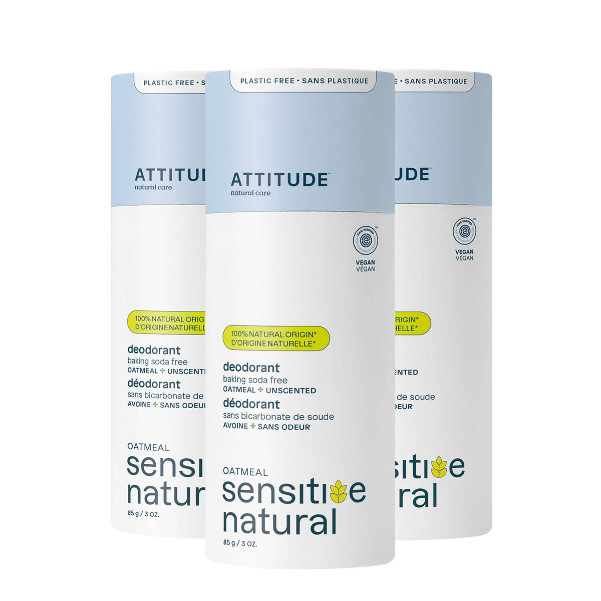 【健康生活精選】ATTITUDE 體香膏｜Plastic｜Free Stick 敏感肌 | 海外代購-身體護理-FIT MART 香港智能健康及運動生活用品專門店：筋膜槍、瑜伽輔助工具、智能健身設備