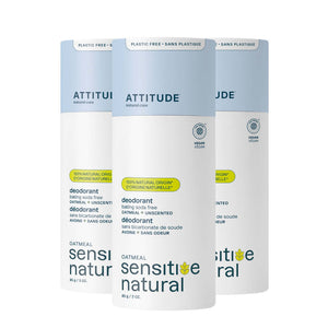 【健康生活精選】ATTITUDE 體香膏｜Plastic｜Free Stick 敏感肌 | 海外代購-身體護理-FIT MART 香港智能健康及運動生活用品專門店：筋膜槍、瑜伽輔助工具、智能健身設備