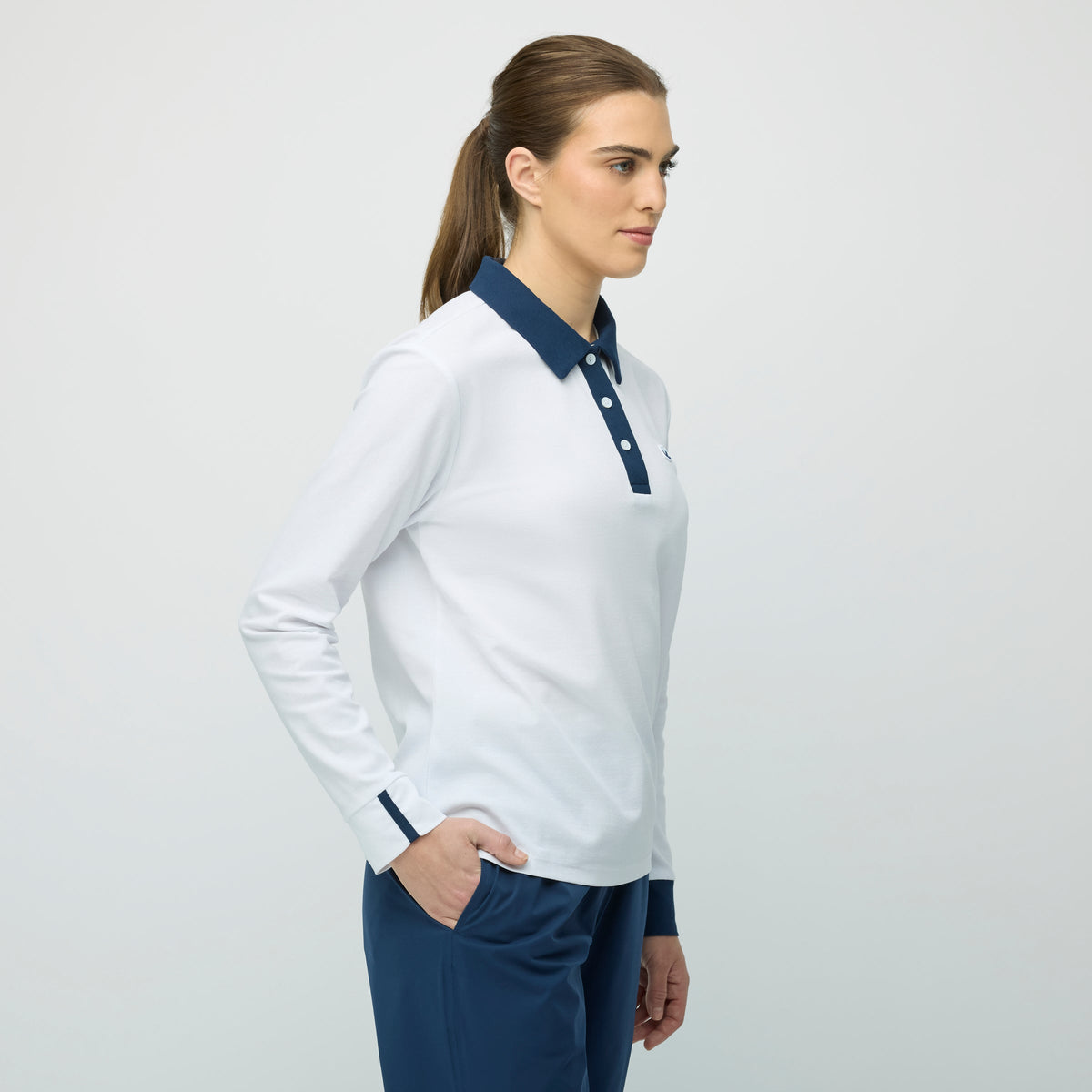 Tilley Preppy Pique 長袖 Stripe Placket Polo 恤｜戶外運動及日常生活 | 海外代購-戶外服飾-FIT MART 香港智能健康及運動生活用品專門店：筋膜槍、瑜伽輔助工具、智能健身設備