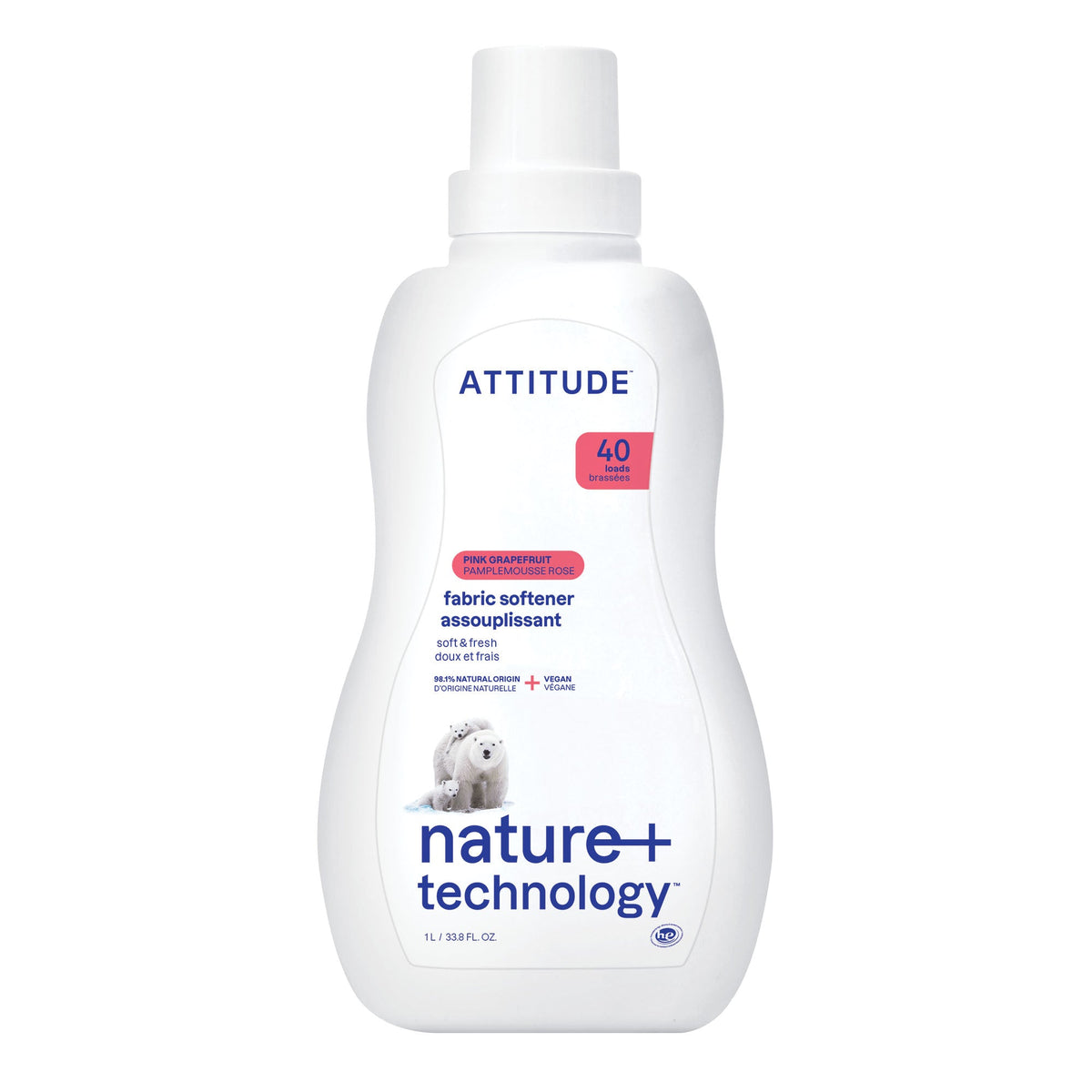 【健康生活精選】ATTITUDE 衣物柔順劑 | 海外代購-家用清潔產品-FIT MART 香港智能健康及運動生活用品專門店：筋膜槍、瑜伽輔助工具、智能健身設備