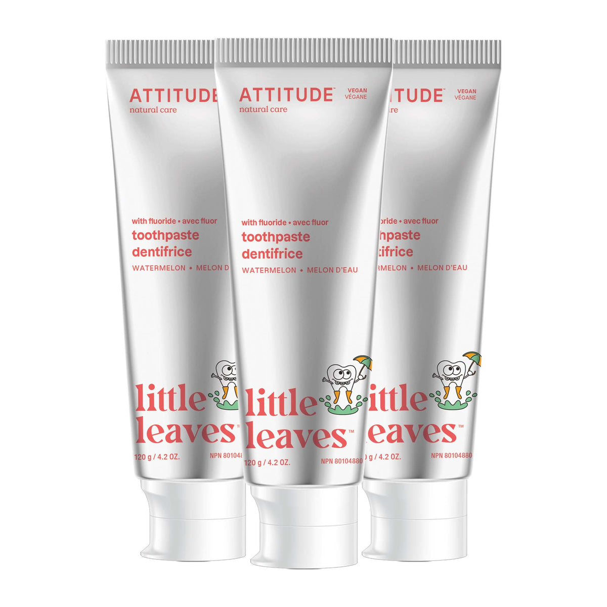 【健康生活精選】ATTITUDE Kids Fluoride 牙膏 | 海外代購-母嬰護理-FIT MART 香港智能健康及運動生活用品專門店：筋膜槍、瑜伽輔助工具、智能健身設備