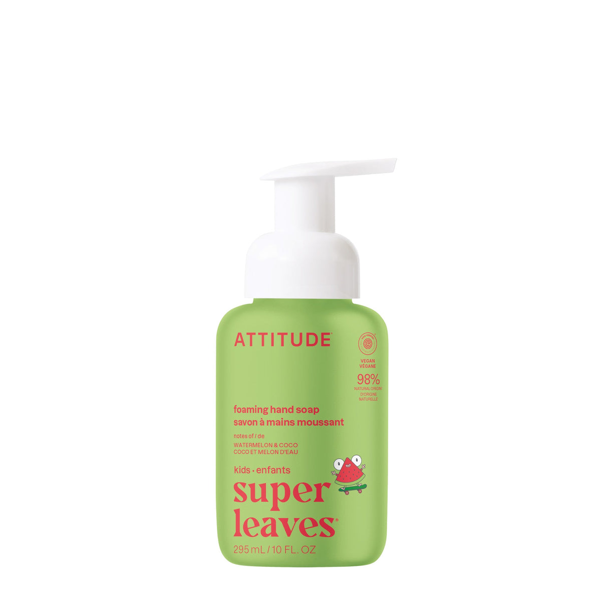 【健康生活精選】ATTITUDE Kids Foaming 洗手液 | 海外代購-母嬰護理-FIT MART 香港智能健康及運動生活用品專門店：筋膜槍、瑜伽輔助工具、智能健身設備