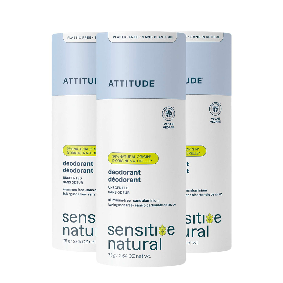 【健康生活精選】ATTITUDE 體香膏 3｜Pack｜敏感肌 | 海外代購-身體護理-FIT MART 香港智能健康及運動生活用品專門店：筋膜槍、瑜伽輔助工具、智能健身設備