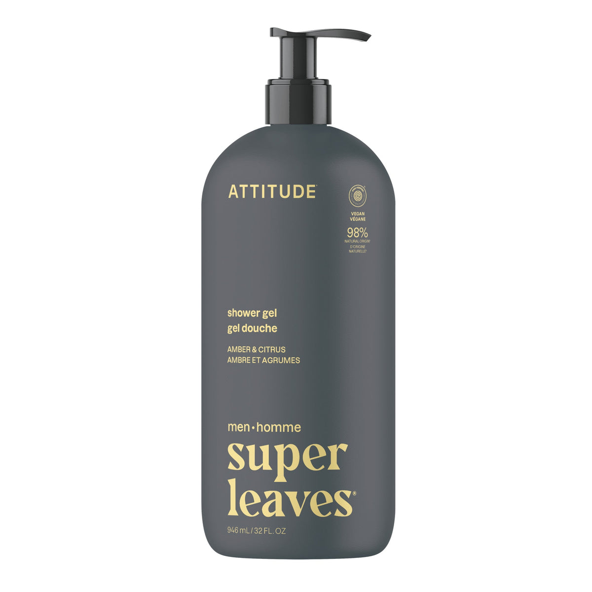 【健康生活精選】ATTITUDE Men 沐浴露 | 海外代購-沐浴用品-FIT MART 香港智能健康及運動生活用品專門店：筋膜槍、瑜伽輔助工具、智能健身設備