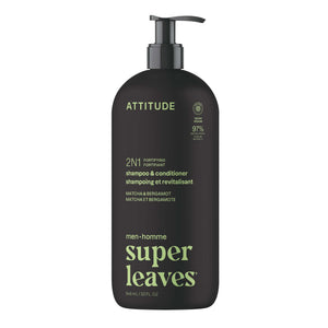 【健康生活精選】ATTITUDE 2｜in｜1 Men 洗頭水 & 護髮素 | 海外代購-頭髮護理-FIT MART 香港智能健康及運動生活用品專門店：筋膜槍、瑜伽輔助工具、智能健身設備