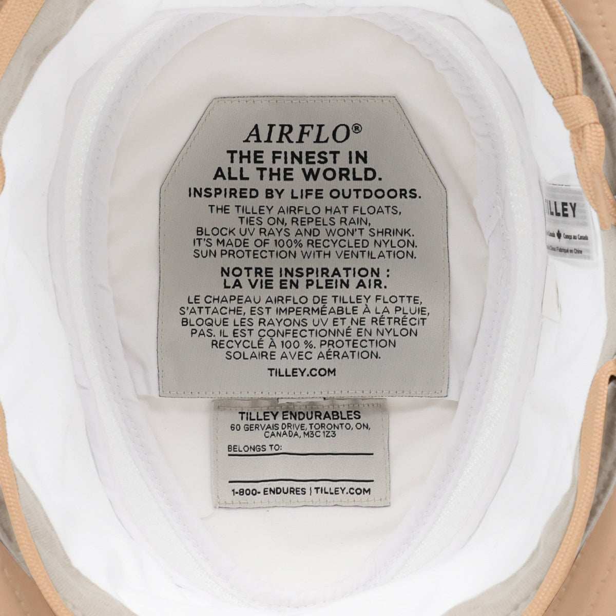 Tilley Airflo Contrast Broad Brim LTM6 戶外帽｜戶外運動及日常生活 | 海外代購-戶外帽-FIT MART 香港智能健康及運動生活用品專門店：筋膜槍、瑜伽輔助工具、智能健身設備