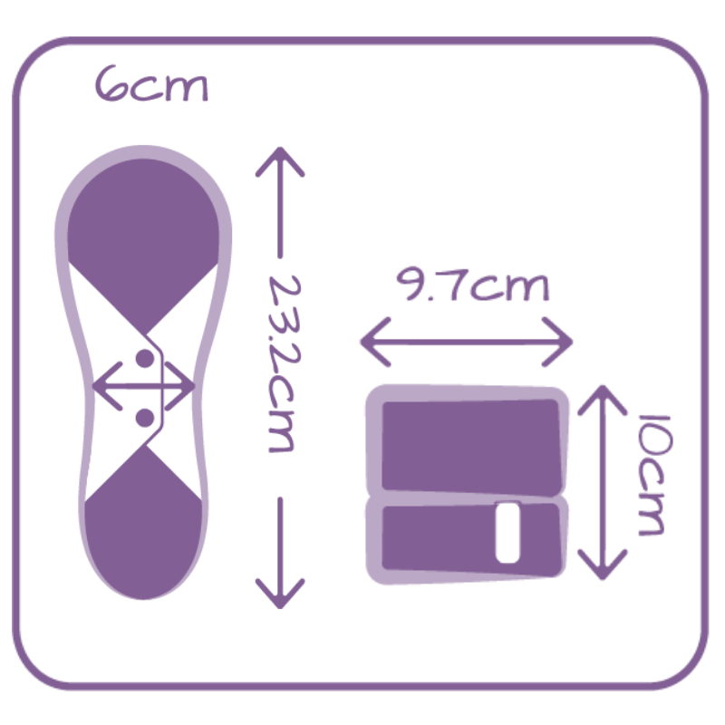 Öko Créations Kit Öko｜Teens | J'me lance｜Serviette et 可洗護墊 | Pour Ado｜日常生活及個人護理 | 海外代購-可重用個人及生活用品-FIT MART 香港智能健康及運動生活用品專門店：筋膜槍、瑜伽輔助工具、智能健身設備