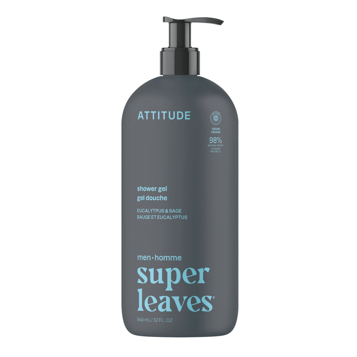 【健康生活精選】ATTITUDE Men 沐浴露 | 海外代購-沐浴用品-FIT MART 香港智能健康及運動生活用品專門店：筋膜槍、瑜伽輔助工具、智能健身設備