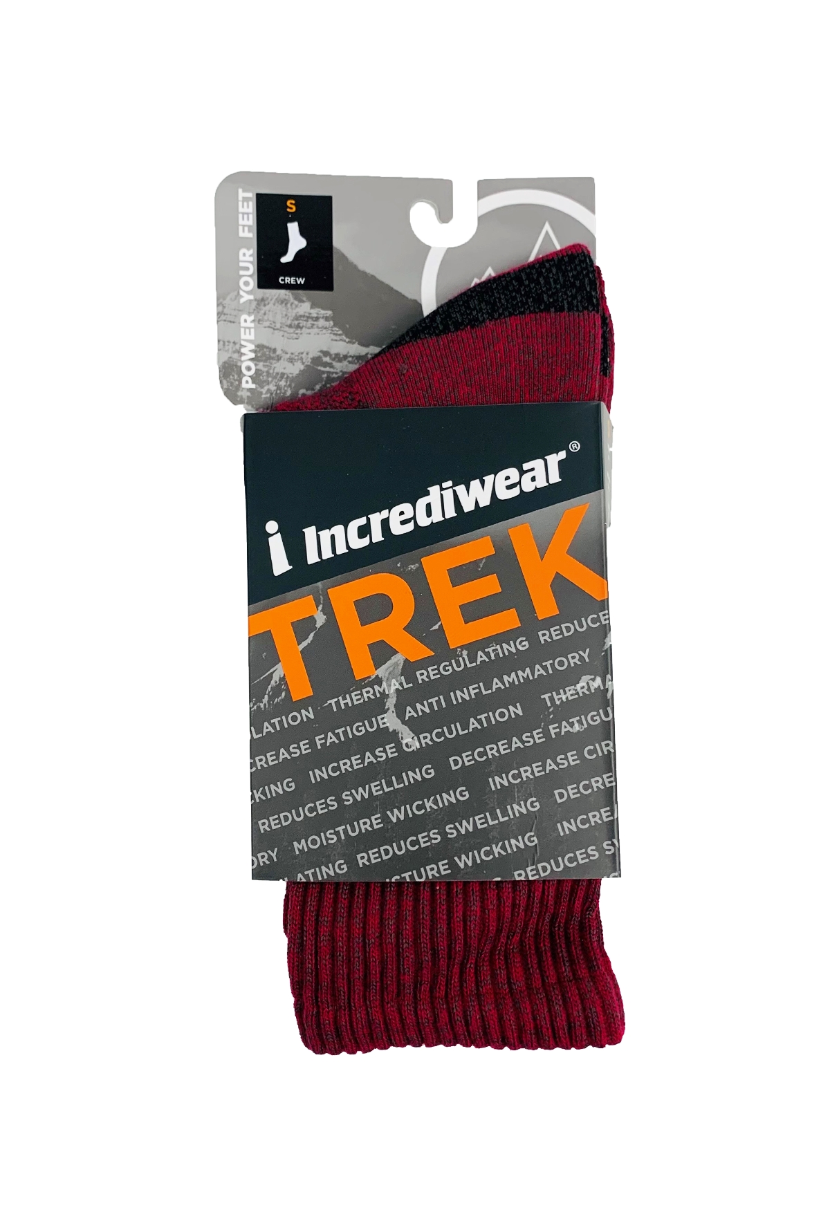 【運動及日常支撐】Incrediwear Trek 戶外機能襪 | 海外代購-運動襪-FIT MART 香港智能健康及運動生活用品專門店：筋膜槍、瑜伽輔助工具、智能健身設備