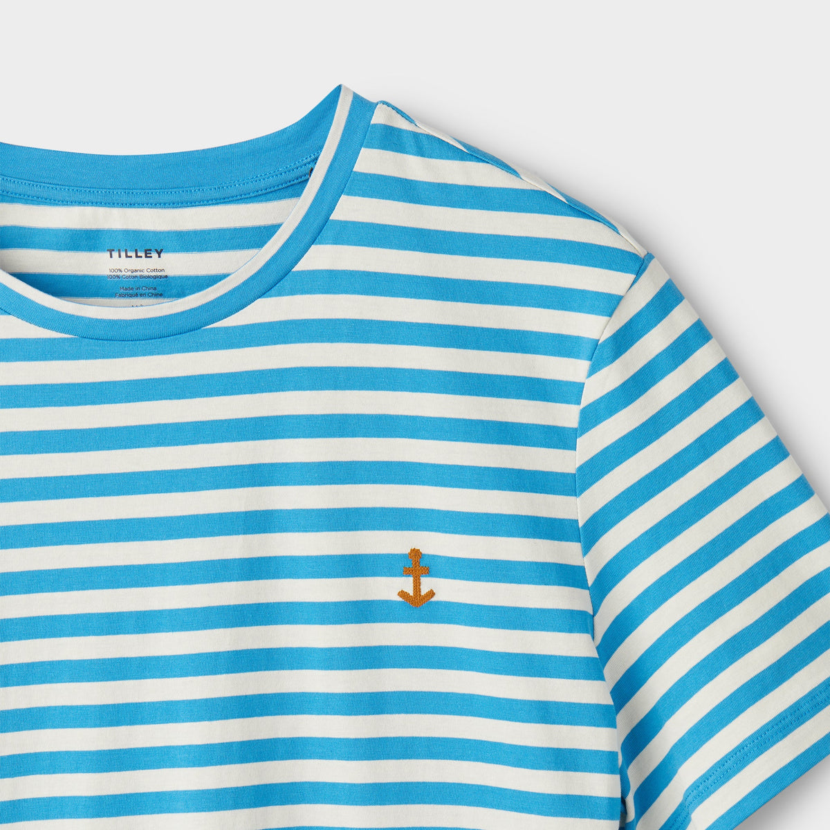 Tilley Marine Stripe T 恤｜戶外運動及日常生活 | 海外代購-戶外服飾-FIT MART 香港智能健康及運動生活用品專門店：筋膜槍、瑜伽輔助工具、智能健身設備