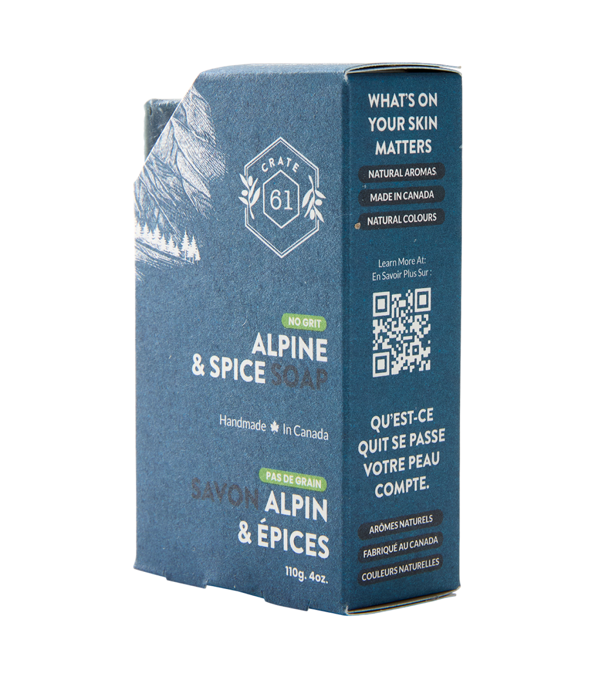 Crate 61 Organics Alpine & Spice 手工皂｜日常生活及個人護理 | 海外代購-手工皂-FIT MART 香港智能健康及運動生活用品專門店：筋膜槍、瑜伽輔助工具、智能健身設備