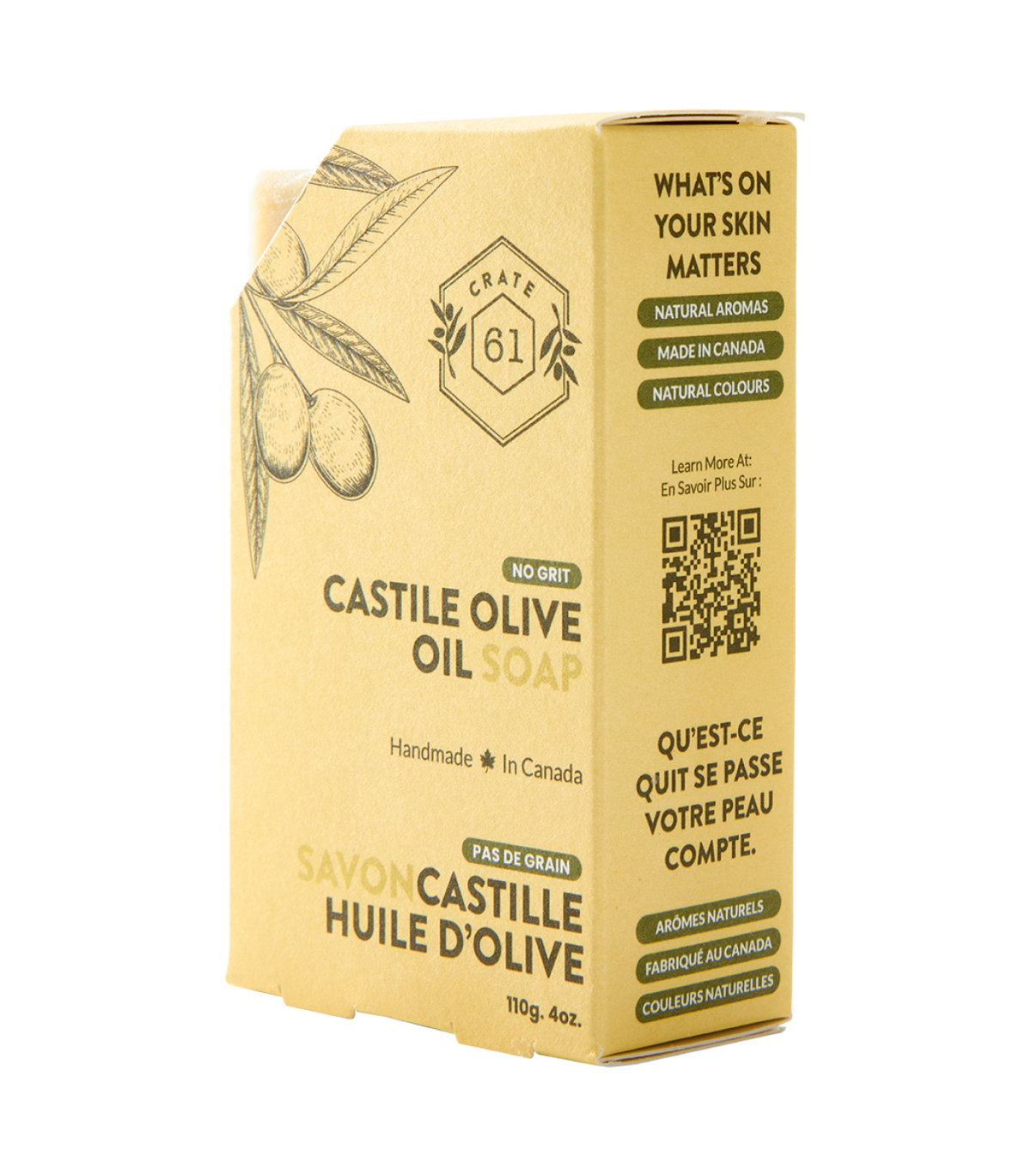 Crate 61 Organics Castile Olive Oil 手工皂｜日常生活及個人護理 | 海外代購-手工皂-FIT MART 香港智能健康及運動生活用品專門店：筋膜槍、瑜伽輔助工具、智能健身設備